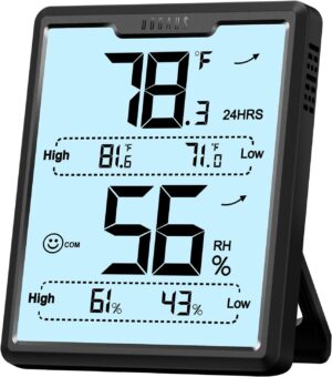 DOQAUS Digital Hygrometer Room Ther...