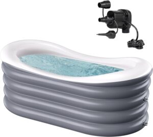 BINYUAN Inflatable Bathtub for Adul...