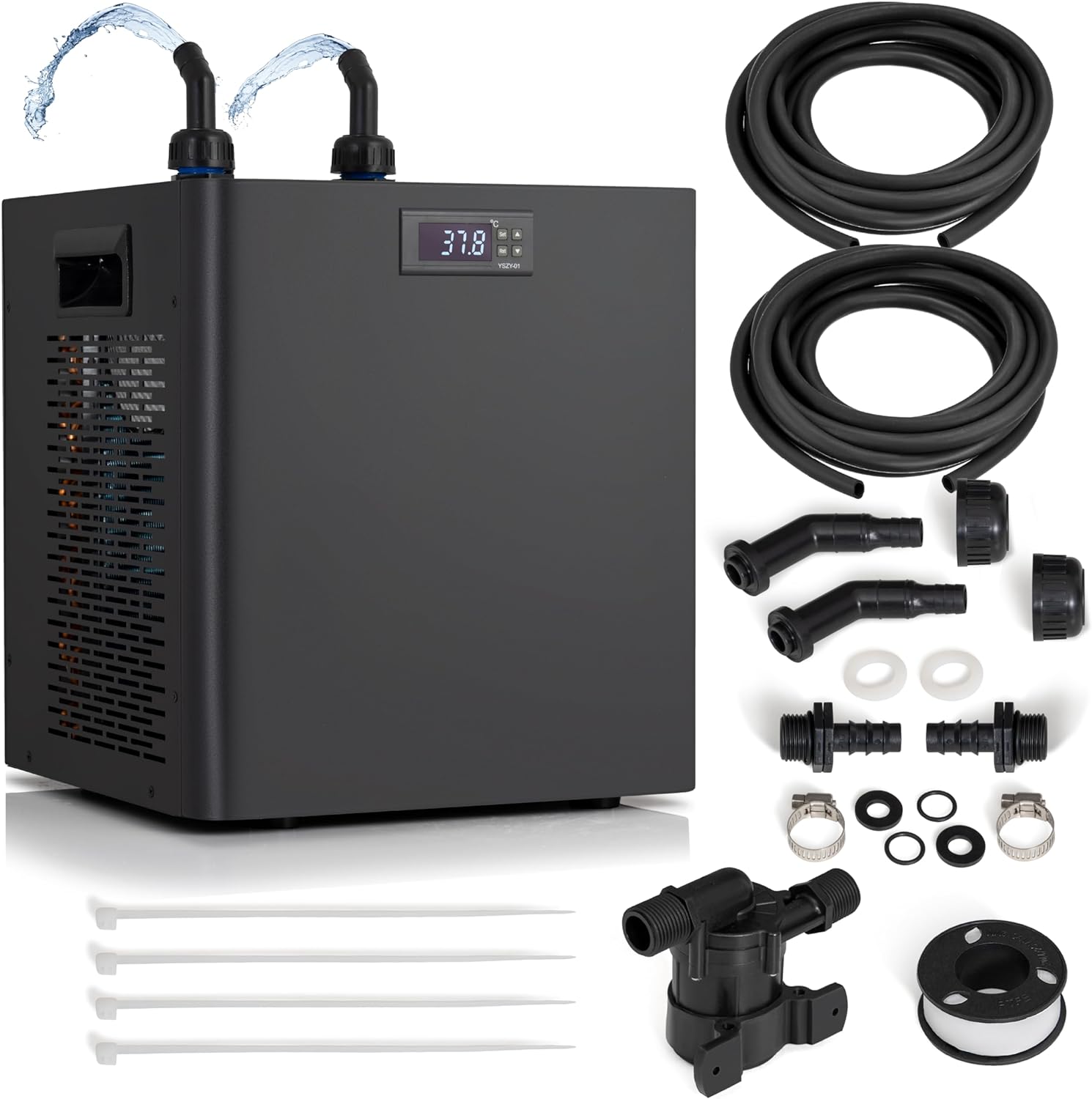 Chiller 2.0 for Ice Bath and Cold Plunges Including All Hoses and Pumps. 1/3 HP, 2/3 HP, 1 HP Models