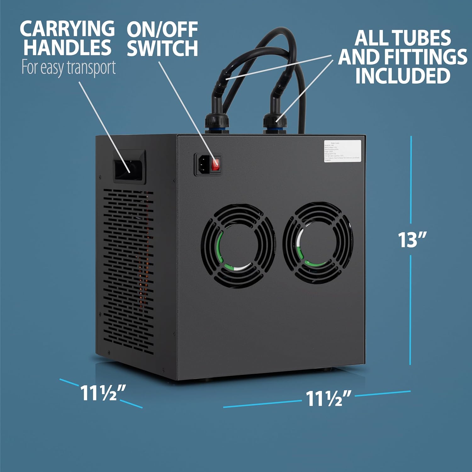 Chiller 2.0 for Ice Bath and Cold Plunges Including All Hoses and Pumps. 1/3 HP, 2/3 HP, 1 HP Models - Image 2