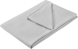 Light Grey Weighted Blanket Cover, ...