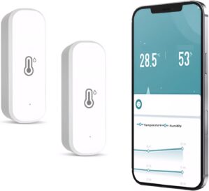 Mengshen 2 Pack Smart WiFi Humidity...