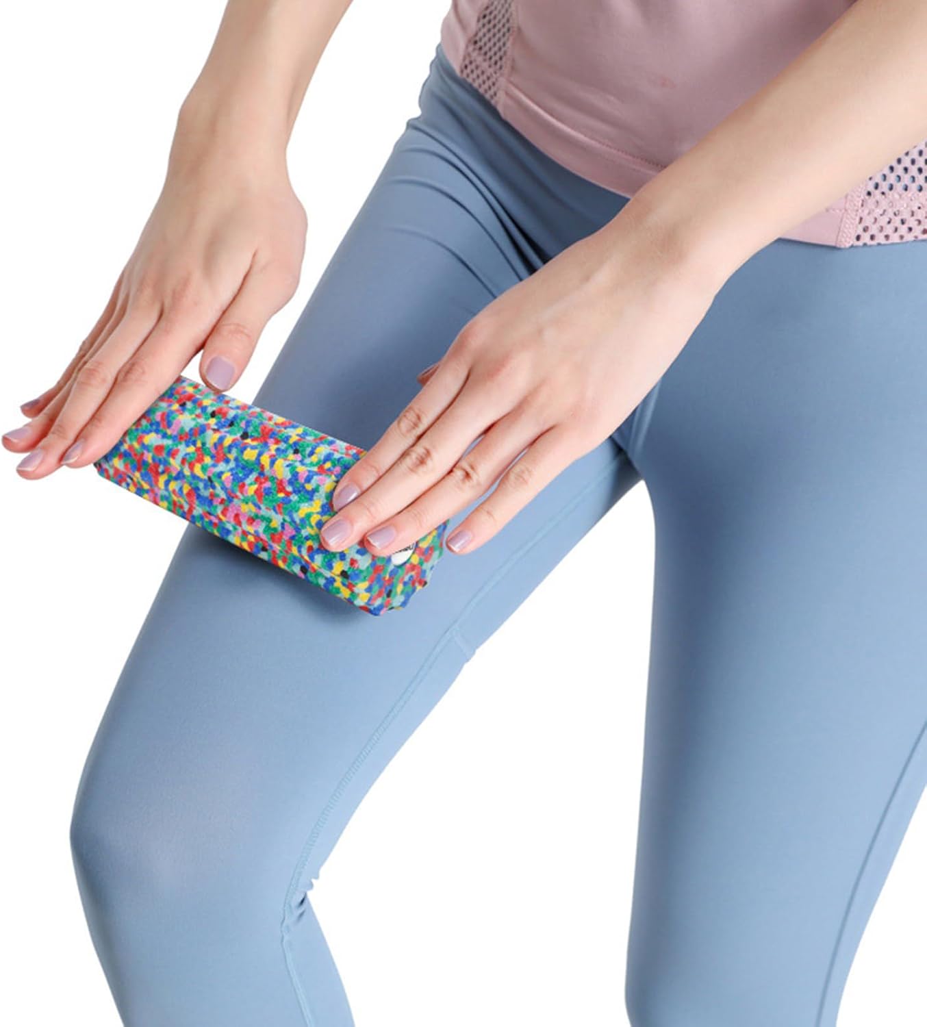 Soft Foam Pilates Roller Muscle Massager Roller Small Roller Relax Muscles Self Massager Roller For Back Leg Pilates - Image 4