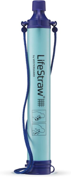 LifeStraw Personal Water Filter, Bl...