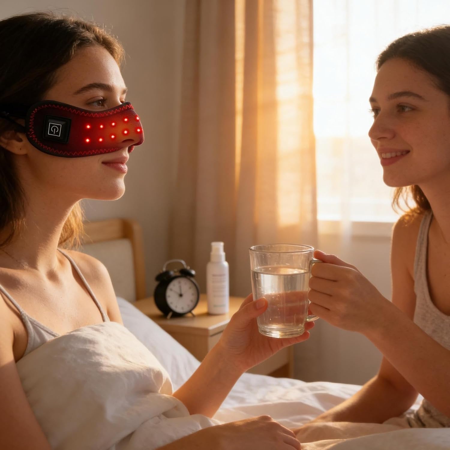 Heating Nose Pads - Rechargeable Portable Nasal Device, 3 Levels Adjustable Cordless Red Light Heat Warmer, Comfortable Comfort Congestion Breathing Aid, Face Office Home Use 9x2.8 Inches - Image 3