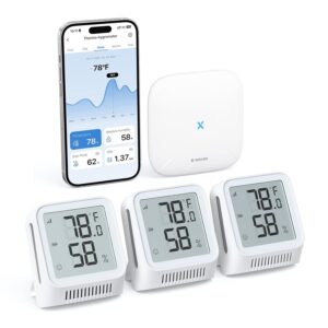 X-Sense WiFi Hygrometer Indoor Humi...