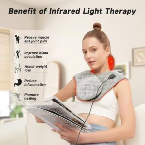 Infrared Light Therapy Heating Pad,...