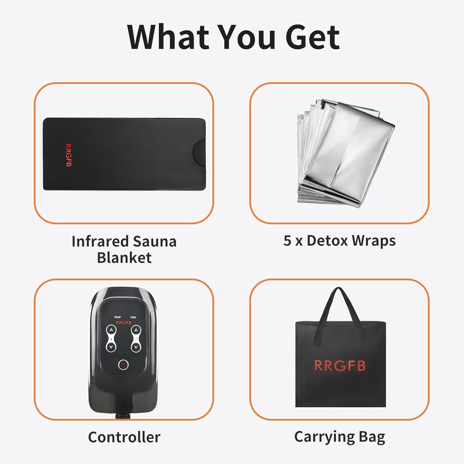 Infrared Sauna Blanket for Home, PU Leather Portable Dry Sauna Bag for Weight Loss and Detox, Low EMF Carbon Crystal Heating, 5.9ft×3ft - Image 8