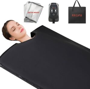 Infrared Sauna Blanket for Home, PU...