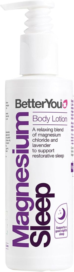 BetterYou Magnesium Sleep Lotion, T...
