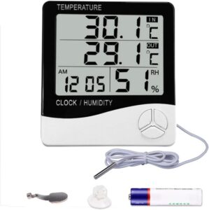Digital Hygrometer Thermometer, Men...