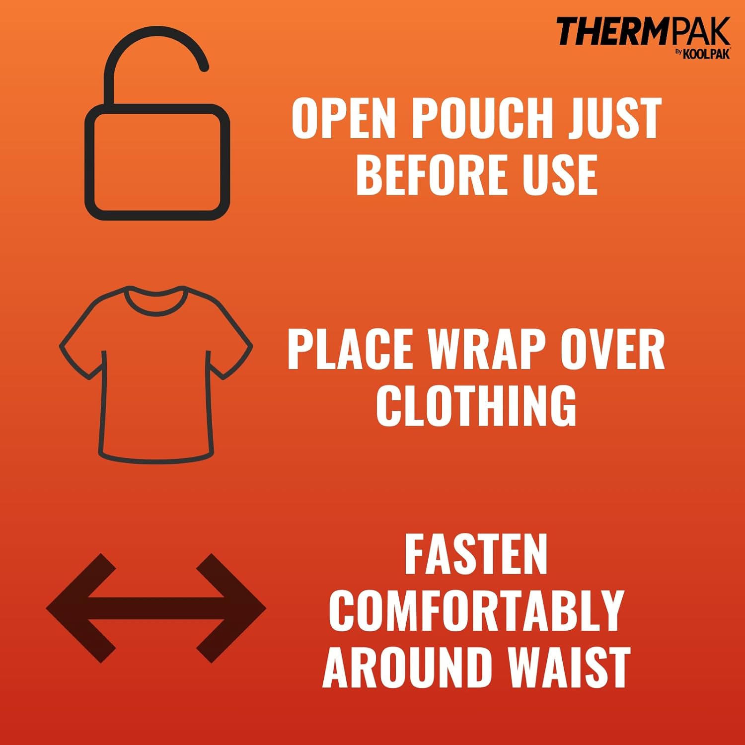 Heat Wrap – Ready to Use – Targeted Warming Relief for Back & Waist – Odourless, Flexible – 3 Pack - Image 4