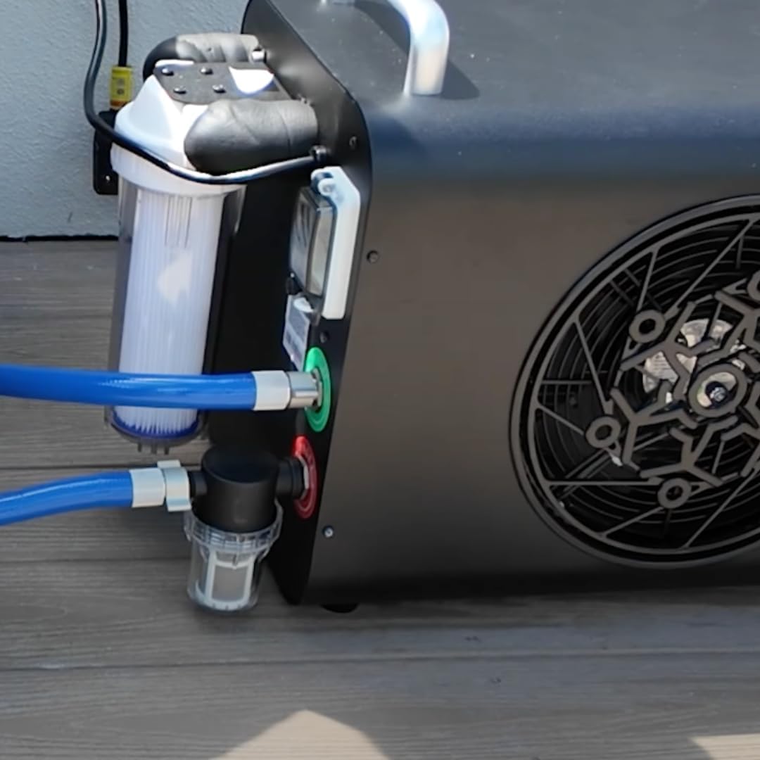 Pre Filter Cold Plunge pre Filter. 80 Mesh. 3/4" Threaded Female connectors. Cold Plunge in-line pre-Filter. Protect Your Cold Plunge Chiller and Pump. - Image 9