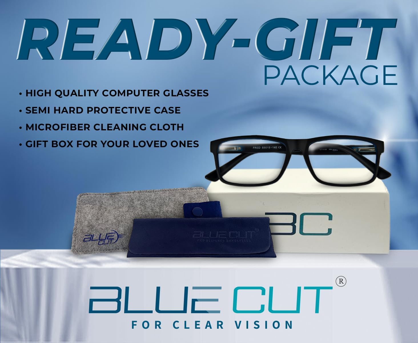 Blue Light Blocking Glasses For Men/Women Anti-Fatigue Computer Monitor Gaming Glasses Reduce Eye Strain Game Glasses - Image 6