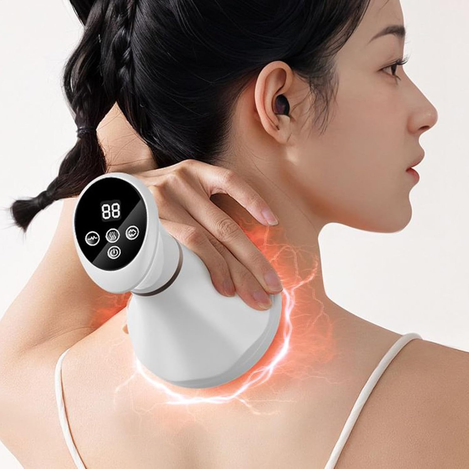 Back Massager - Handheld Muscle Massage Guns | 9 Speed Deep Tissue Percussion Device with Quiet Motor, Adjustable Power for Relaxations, Recoveries and Pain Reliefs for Adults - Image 9