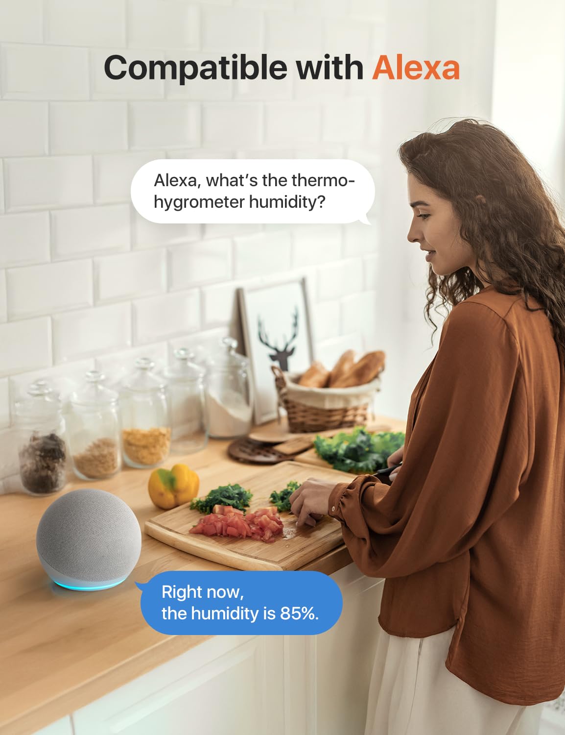 X-Sense WiFi Hygrometer Indoor Humidity with SBS50 Base Station, Smart Hygrometer Thermometer with App Notification, Temperature Sensor for Room Temperature Monitoring, 3 Sensors & 1 Base Station - Image 10