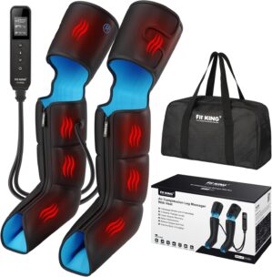 FIT KING Leg Massager with Heat for...