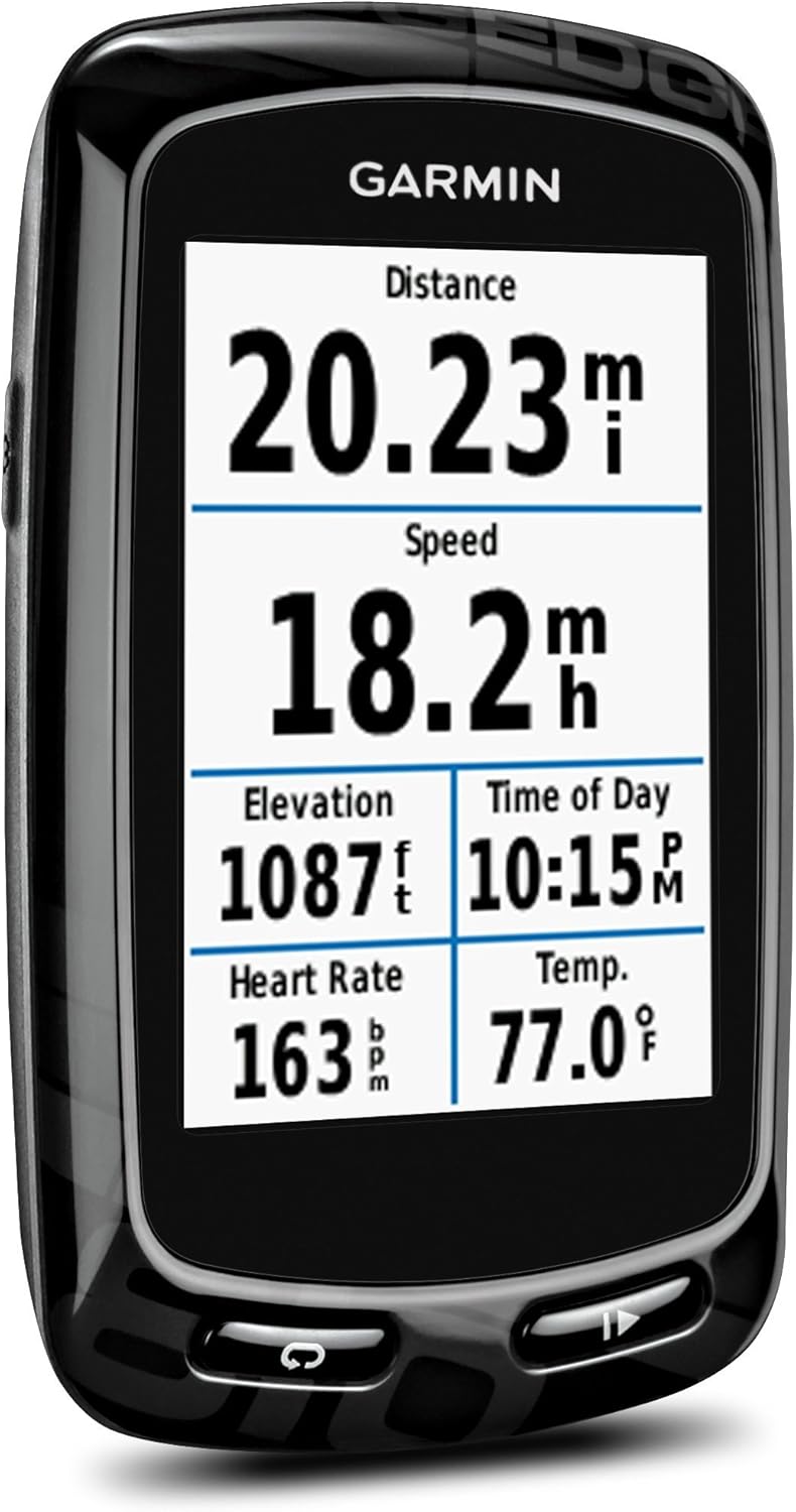 Garmin Edge 810 Touchscreen GPS Bike Computer with Heart Rate Monitor and Speed/Cadence Sensor - Image 2