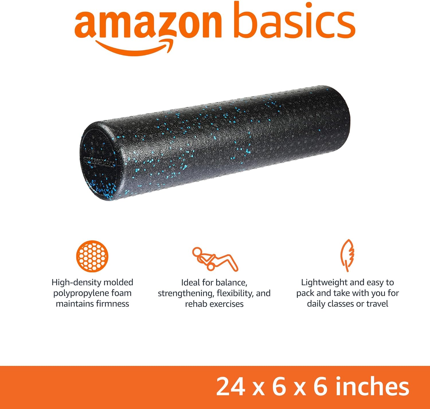 Amazon Basics High Density Foam Roller - Image 2