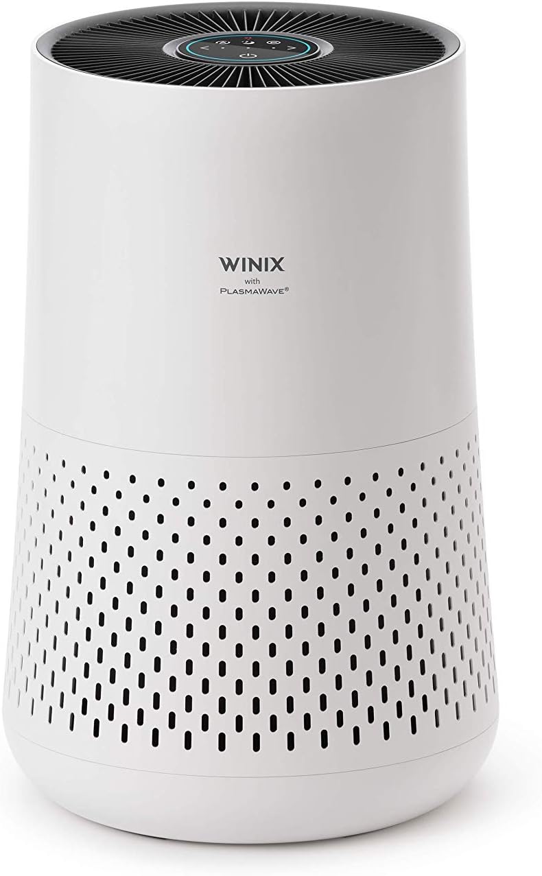 WINIX A332 Air Purifier for Bedroom home, 45m², CADR 228m³/h, Tested and Certified on Hayfever, Carbon & HEPA filters Pollen Allergies Dust Smoke, Air Cleaner, Auto Sleep Mode