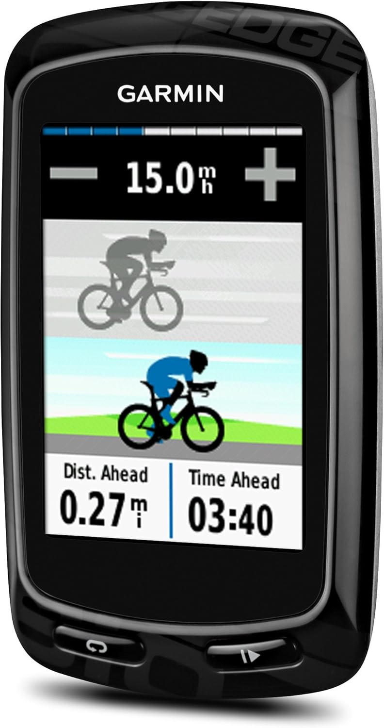 Garmin Edge 810 Touchscreen GPS Bike Computer with Heart Rate Monitor and Speed/Cadence Sensor - Image 4