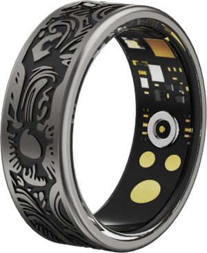 Smart Ring Heart Rate Monitor Sleep...