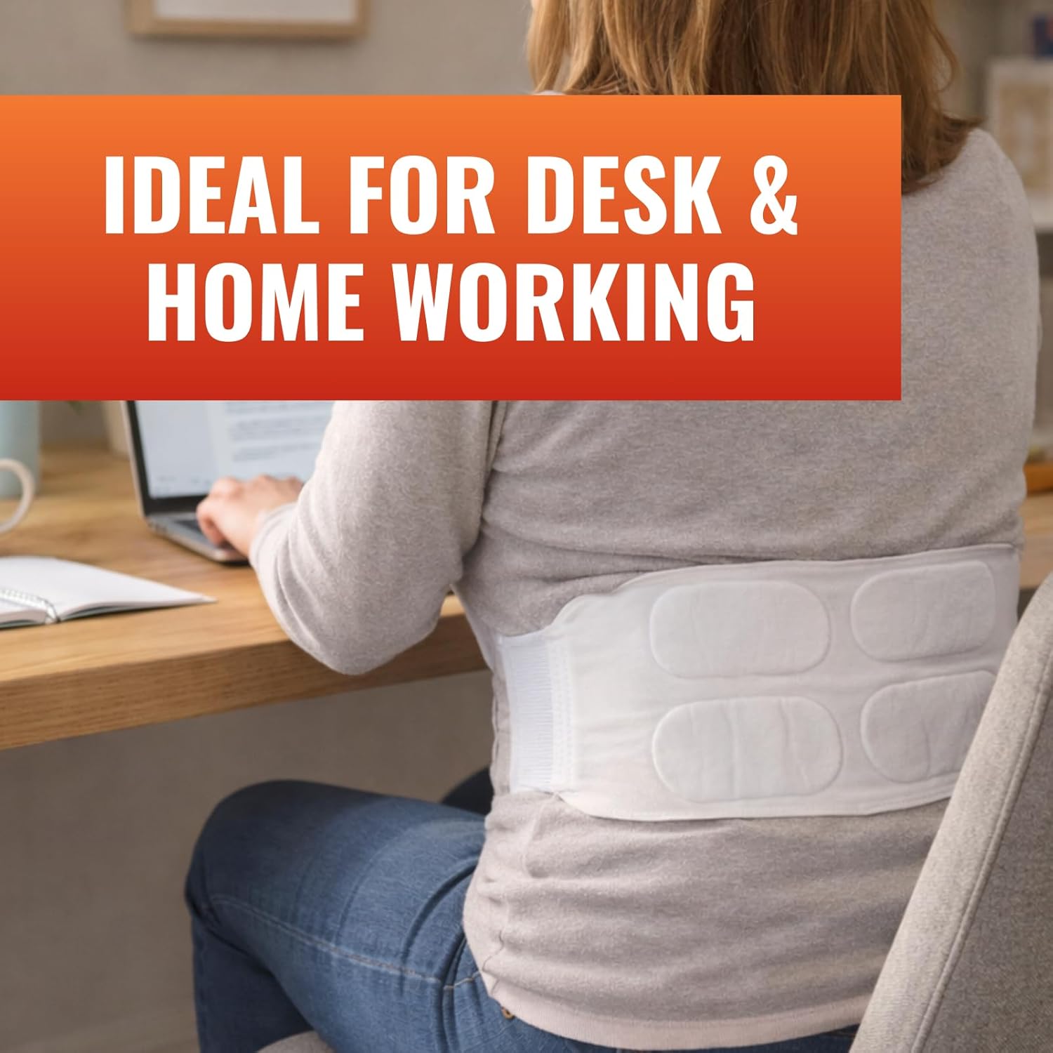 Heat Wrap – Ready to Use – Targeted Warming Relief for Back & Waist – Odourless, Flexible – 3 Pack - Image 3