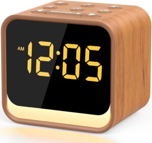 Housbay Wooden Sound Machine Alarm ...