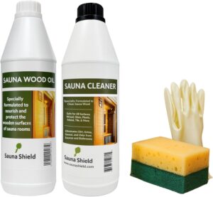 Sauna Care Set – Sauna Wood Oil &...