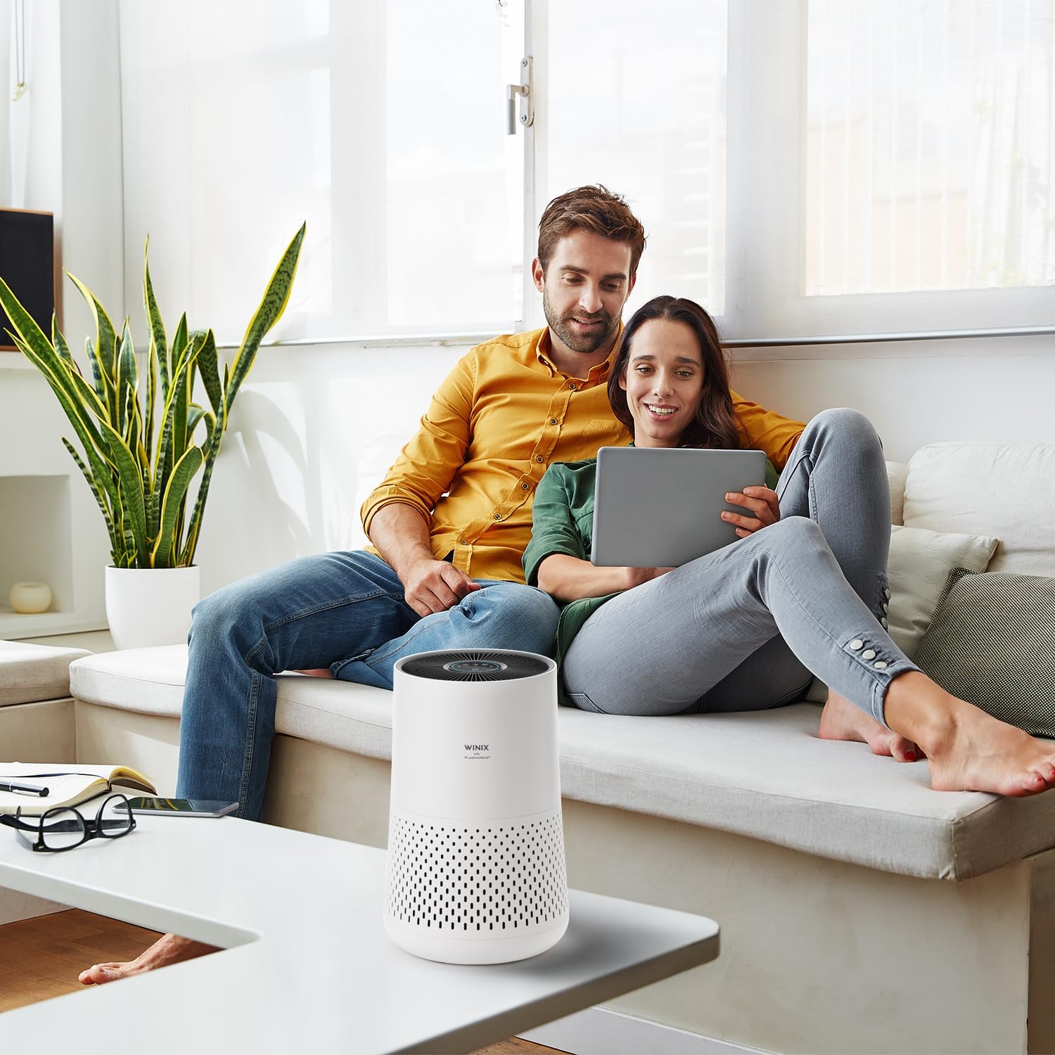 WINIX A332 Air Purifier for Bedroom home, 45m², CADR 228m³/h, Tested and Certified on Hayfever, Carbon & HEPA filters Pollen Allergies Dust Smoke, Air Cleaner, Auto Sleep Mode - Image 7