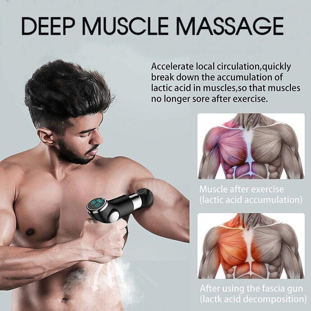 KF Premium 32 Speed Massage Gun - Experience Deep Tissue and Relaxation with Our Handheld Percussion Muscle Percussion Massage - Image 3