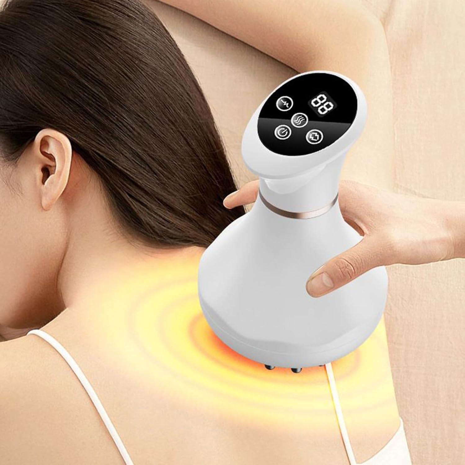 Back Massager - Handheld Muscle Massage Guns | 9 Speed Deep Tissue Percussion Device with Quiet Motor, Adjustable Power for Relaxations, Recoveries and Pain Reliefs for Adults - Image 7