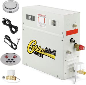 CGOLDENWALL 9KW Home Steam Sauna Ge...
