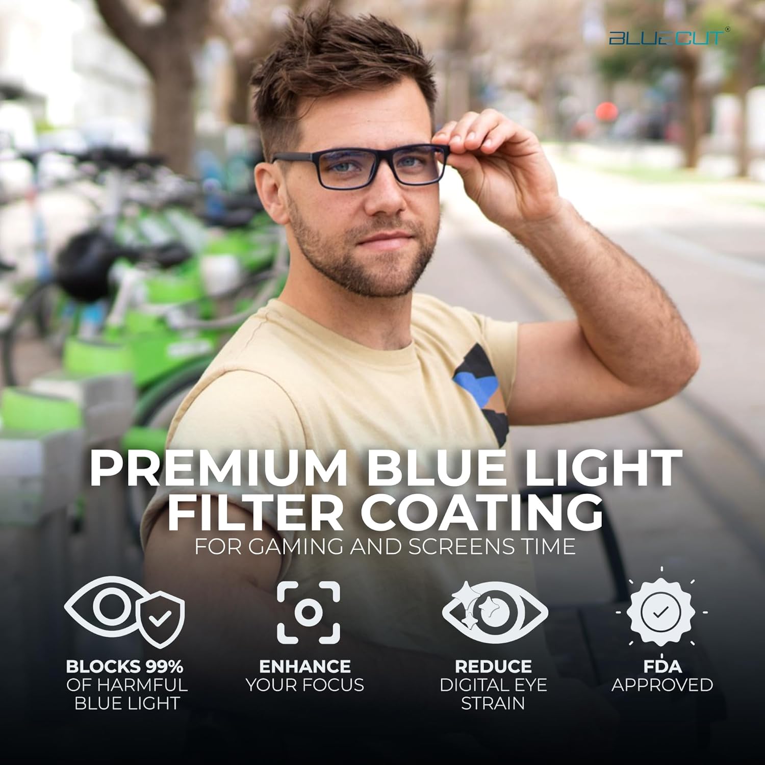 Blue Light Blocking Glasses For Men/Women Anti-Fatigue Computer Monitor Gaming Glasses Reduce Eye Strain Game Glasses - Image 2