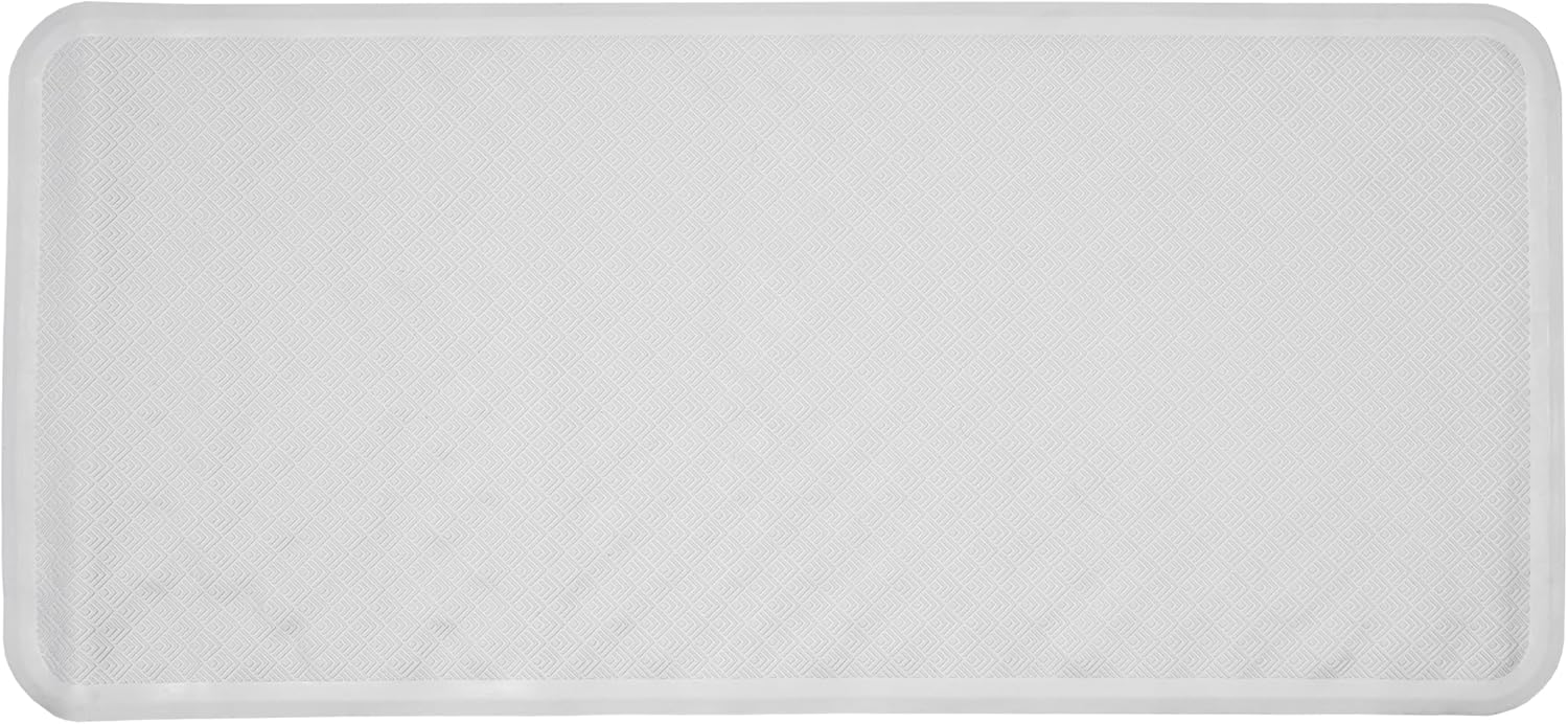 Croydex Rubagrip Bath Mat Non Slip Anti Mould for Inside Bath - Slip Resistant with Secure Grip Suction Cups, Easy to Clean, Made from Natural Rubber, Anti-Bacterial Hygiene 'N' Clean (Medium) - Image 2