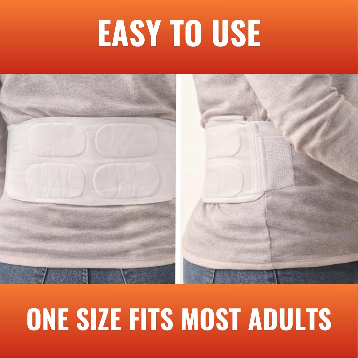 Heat Wrap – Ready to Use – Targeted Warming Relief for Back & Waist – Odourless, Flexible – 3 Pack - Image 6