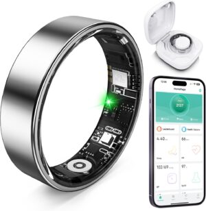 Smart Ring with Sleep Monitoring, S...