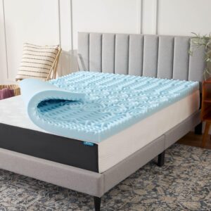 LUCID 3 Inch 5 Gel Memory Foam Plus...
