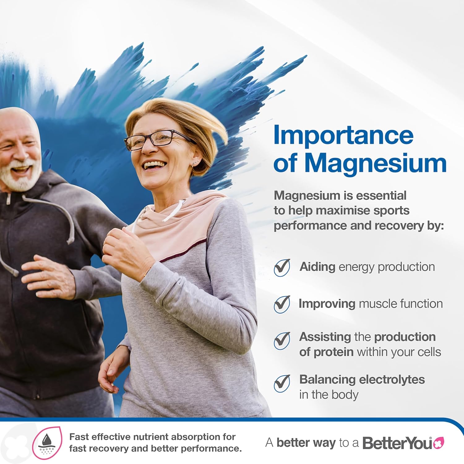 BetterYou Magnesium Joint Body Spray, Magnesium Chloride and Glucosamine, Effective Support for Joints and Muscles, Supports Relaxation, 100ml Magnesum Oil Supplement - Image 2