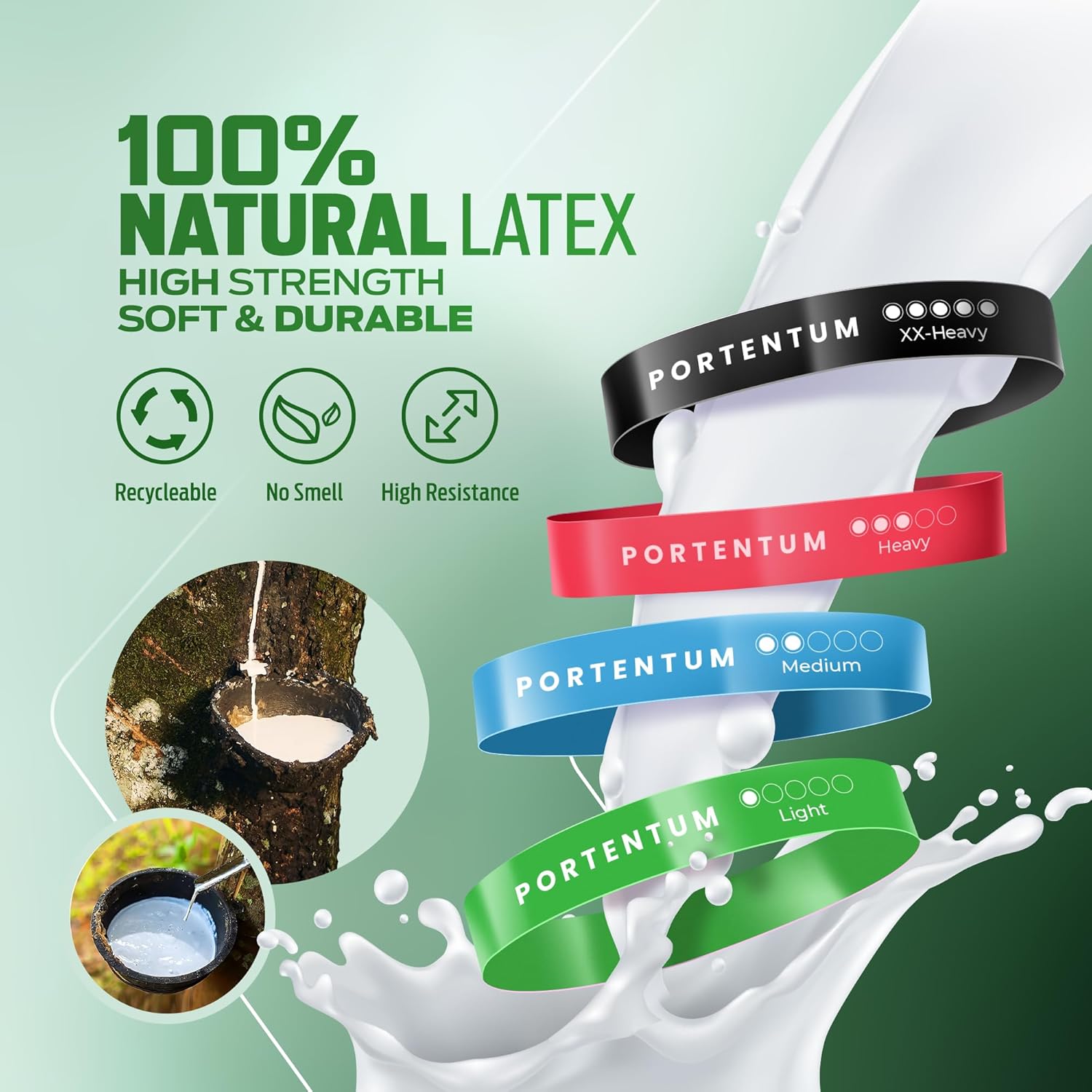 PORTENTUM Bands Set theraband terrabänder - Image 3