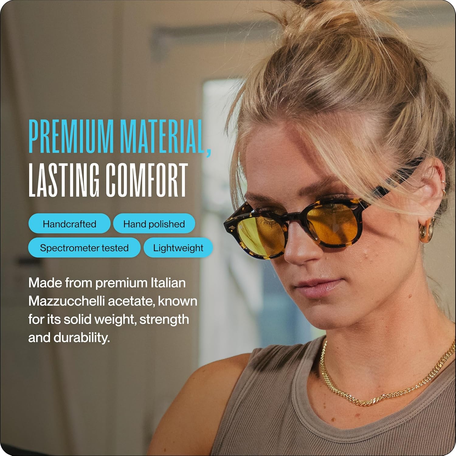 DREAM RECOVERY Blue Light Blocking Glasses for Computer, Gaming, Screen Fatigue - Image 4