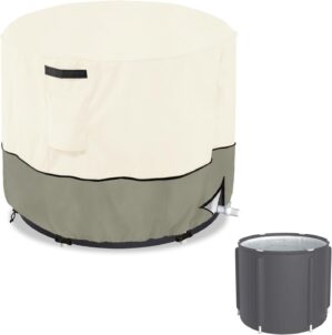 Outdoor Ice Bath Tub Cover for Free...