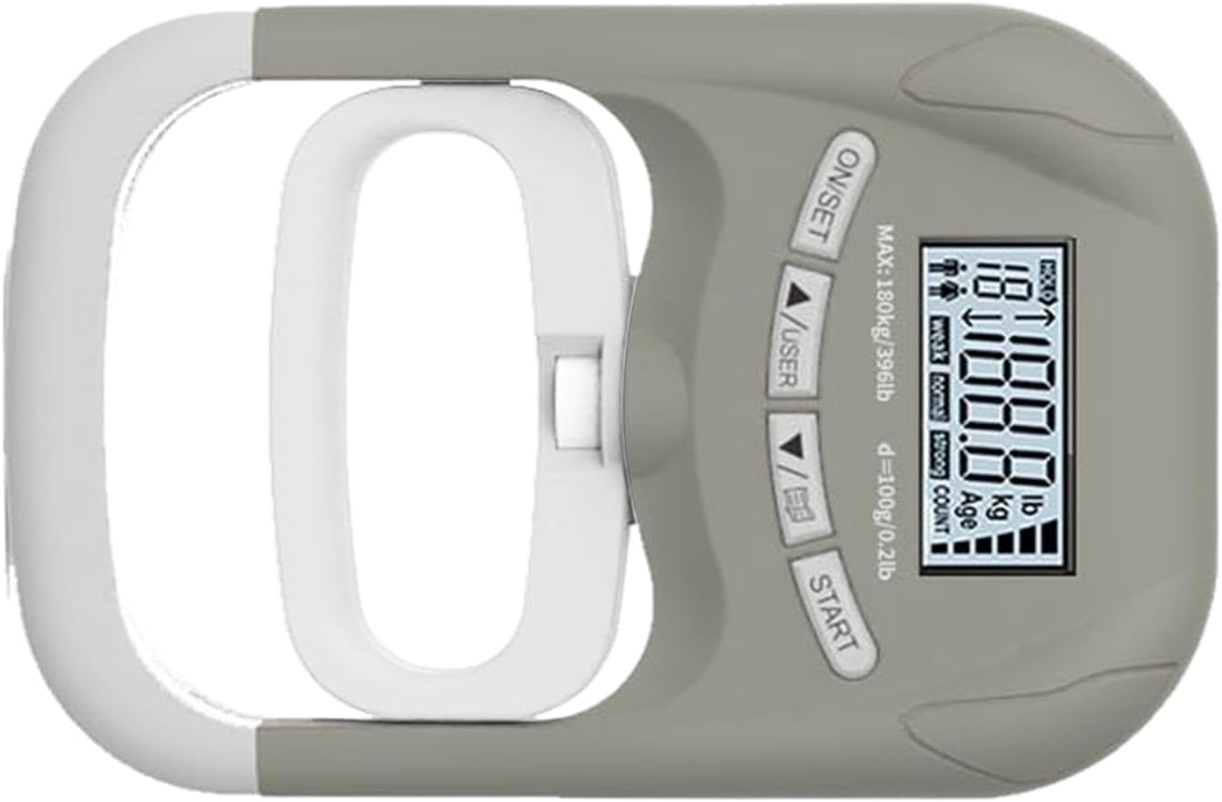 Hand Grip Tester | 396lbs Electric Gripper Measuring Tools,Grip Strength with Digital Display,for Body Recovery Sports Exercise Office Home Gym Travel Women - Image 9