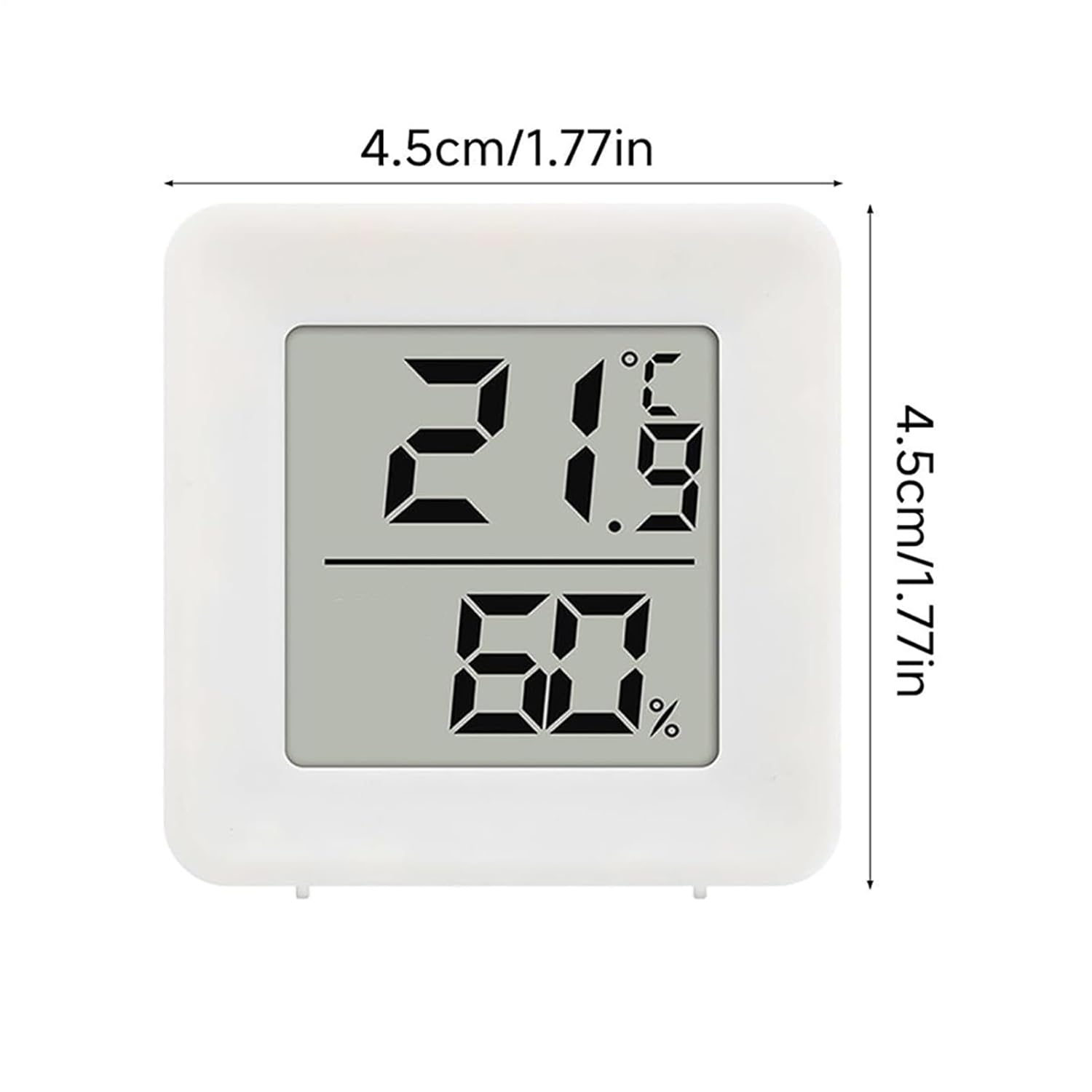 Indoor Moisture Meter - Battery Operated Hydrometer, Temperature Humidity Gauge with Accurate Readings, Terrarium Incubator Greenhouse Monitor, Home Bedroom Garage RV, Indoor Outdoor Room Climate Tool - Image 6