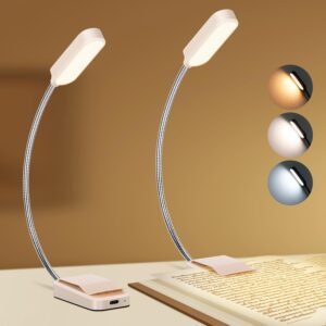 Book Light 2 Pack, Rechargeable Rea...