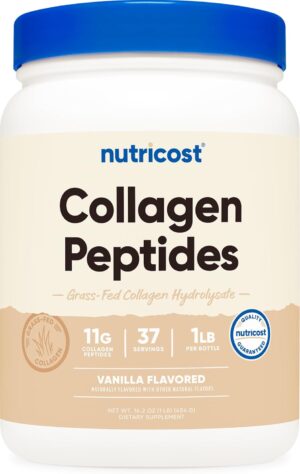 Nutricost Grass-Fed Collagen Powder...
