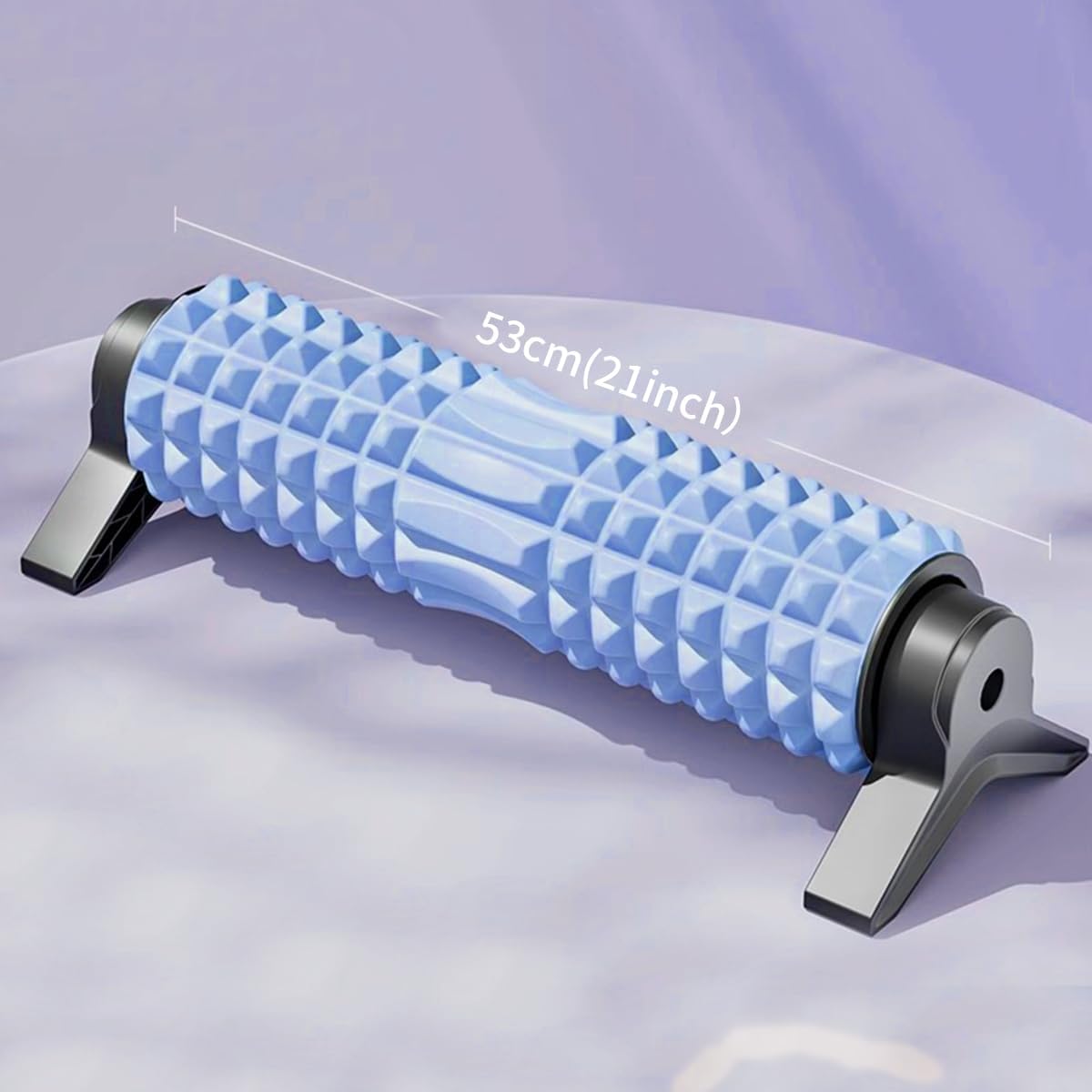 Foam Roller for Muscle Recovery and Exercise, High-Density (Blue) - Image 6