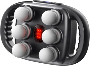 6 Heads Deep Tissue Massage Gun, Pe...