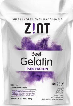 Zint Premium Beef Gelatin – G...