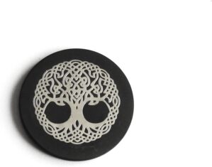 Shungite Phone Plate with Celtic Tr...